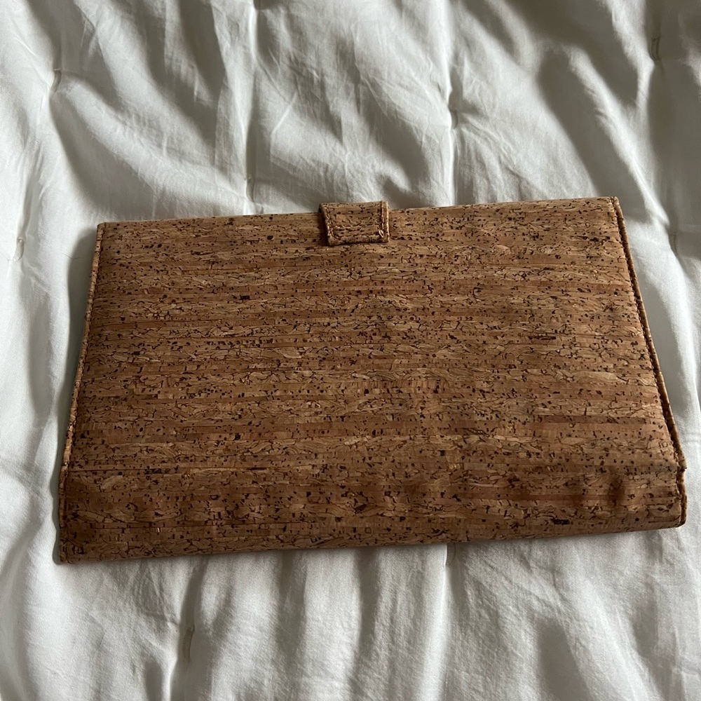 Jcrew cork clutch